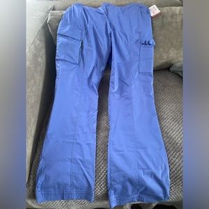 Scrubs & Beyond Pants Ceil Blue Large Tall